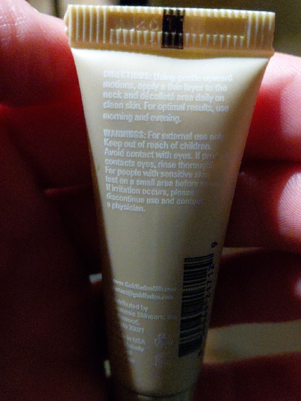 Goldfaden MD Plant Profusion Lifting Neck Cream - New - Picture 2 of 2